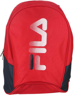 

Fila Bradley laptop 20 L Backpack(Red), Chn rd/pea