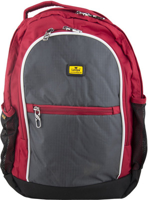 

Liviya SB1116LV 31 L Medium Backpack(Grey, Red)