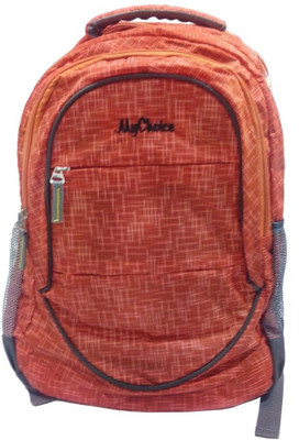 

My Choice Orange Backpack 18.1 L Backpack(Orange)