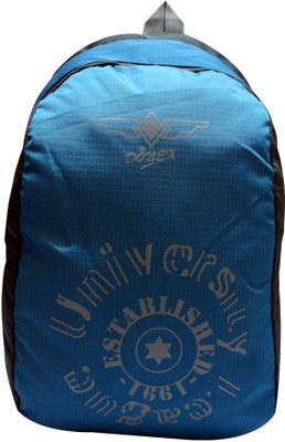 

Donex 215D 19 L Backpack(Blue), Blue and grey