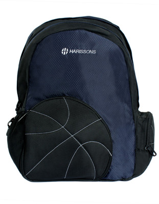 

Harissons Basketball 30 L Free Size Laptop Backpack(Blue, Black), Black;blue