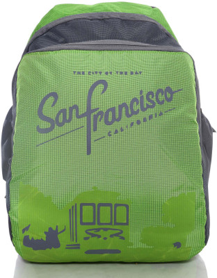 

Via Harp san francisco usa 12 L Laptop Backpack(Green)