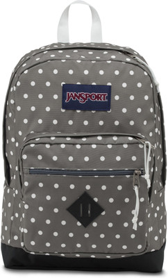

JanSport City Scout 31 L Laptop Backpack(Grey), Shady grey/white dots