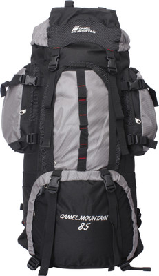 

Camel Mountain 1022 85 L Backpack(Grey, Black)