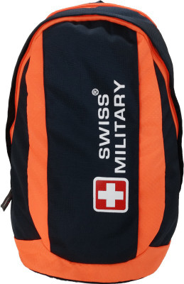 

Swiss Military Polyester 31 L Backpack(Orange), Blue/orange