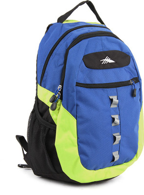 

High Sierra Opie Backpack(Black, Blue, Multicolor), Royal cobalt/chartreuse/black