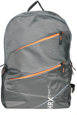 

HRX by Hrithik Roshan Premium 2.2 L Backpack(Grey)