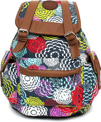 

Pochette Floral Unisex 10 L Backpack(Multicolor)