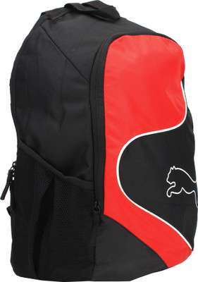 

Puma New Power Cat Backpack(Black, Red), Black and red