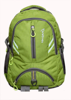 

Attache Dazzling School Bag (Green) 30 L Backpack(Green)