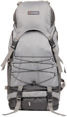

Bleu Rucksack 60 L Large Backpack(Grey, Black), Black;grey