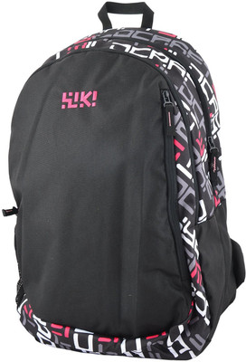 

Wildcraft Lava 30 L Medium Backpack(Black), Logo pink