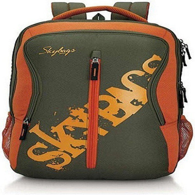 

Skybags Punch 02 2.5 L Medium Backpack(Orange)