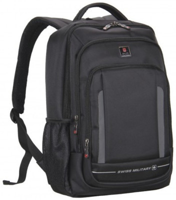 

Swiss Military Multi-Utility Bag 15 L Laptop Backpack(Black), Black-1