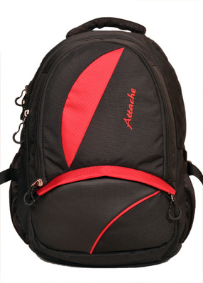 

Attache Polyester School Bag/Laptop Bag (Red & Black) 20 L Backpack(Black)