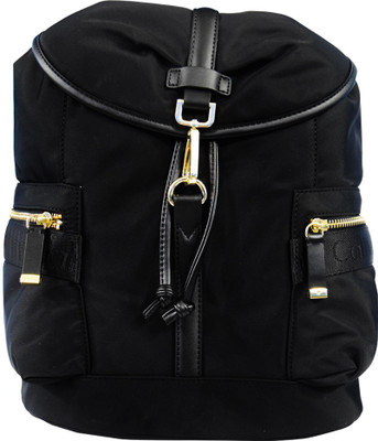 

Calvin Klein Nylon Fashion 2 L Backpack(Black)