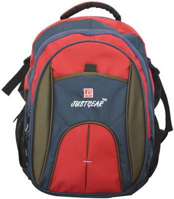 

JustGear JGB037 36 L Backpack(Multicolor), Red and blue