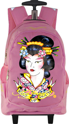 

Ed Hardy Trolley Backpack(Pink)