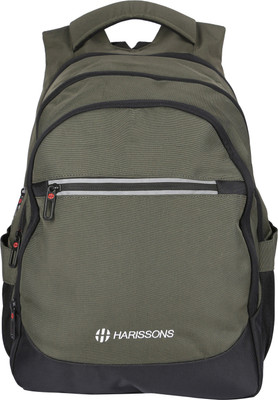 

Harissons Stud 2015 34 L Free Size Laptop Backpack(Green), Military green