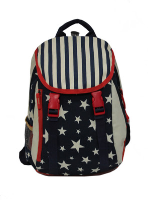 

Gear Starry Knapsack NO. 2 [ 17 " ] 24 L Backpack(Multicolor), Navy blue- cream