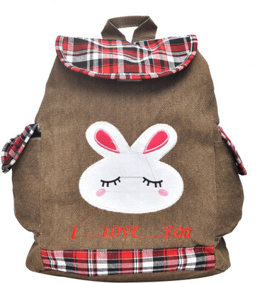 

Hawai Stylish Kitty 13.5 L Medium Backpack(Brown)