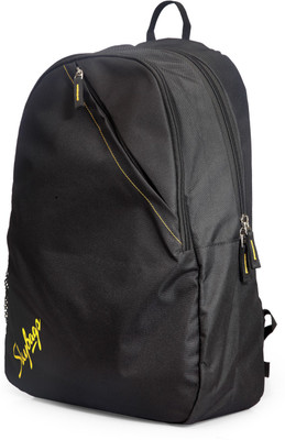

Skybags Brat 1 Backpack(Black), Black/yellow