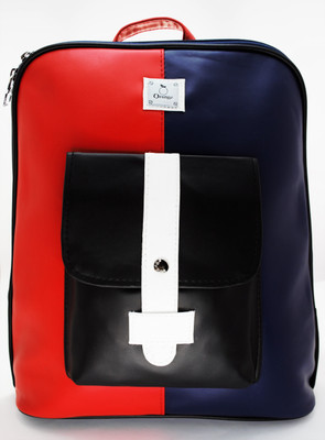 

Diligent Orange 13 L Backpack(Red, Black), Tangy