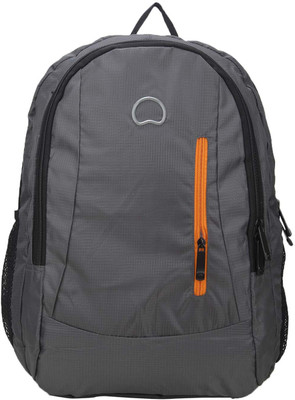

Delsey Nice 14" Inch Grey 23 L Laptop Backpack(Grey, Orange), Multicolor