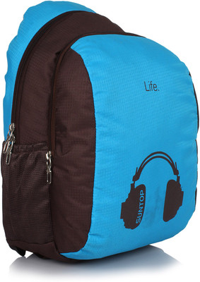 

Suntop Buzz 25 L Free Size Backpack(Blue, Brown), T.blue & chocolate brown