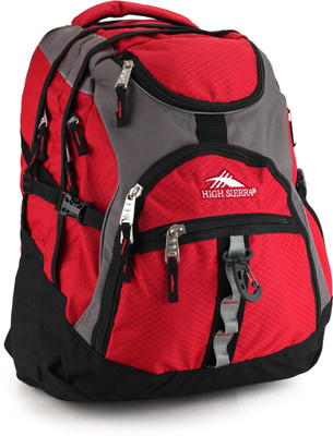 

High Sierra Access Laptop Backpack(Grey, Black, Pink)