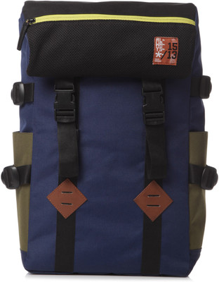 

Atorse Hoppipolla Rucsack 15 L Backpack(Blue), Blue and olive