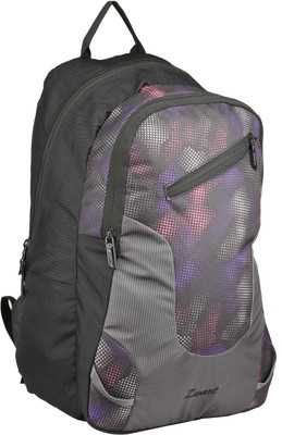 

Zwart UTWO-DTP 25 L Laptop Backpack(Black, Purple)