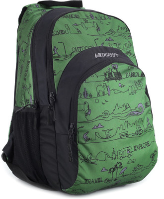 

Wildcraft Sail LD 31 L Backpack(Green, Black)