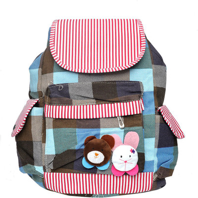 

Hawai Cute Tedy 13.5 L Medium Backpack(Multicolor), Multicolor-01