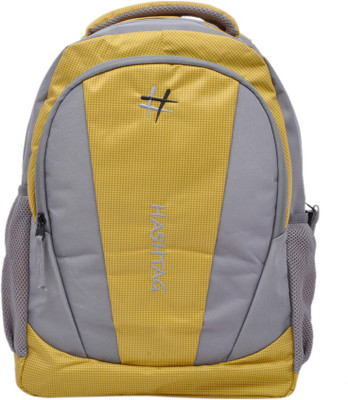 

Hashtag Defy 3.8 L Backpack(Yellow, Grey), Grey;yellow