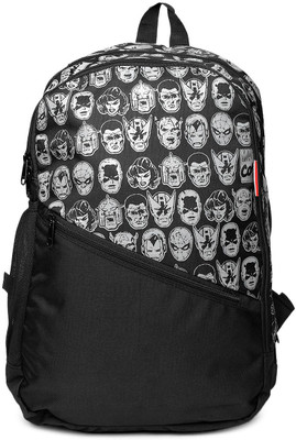 Kook N Keech Premium 2.5 L Medium Backpack(Black)