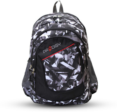

Prodigy PR-001 40 L Backpack(Black, Grey, White), Multicolor
