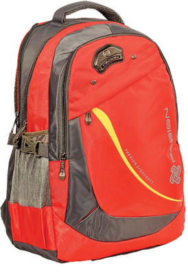 

Fabion 1356 Red N Grey 33 L Large Backpack(Red)