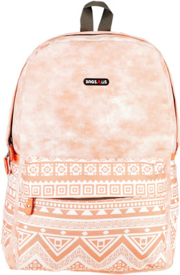 Bags R Us Clouds 18 L Backpack(Orange), Peach