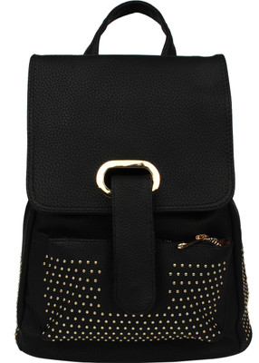 

20 Dresses A Touch Of Metal 3 L Backpack(Black, Gold)