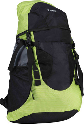 Zwart RHOMROV-FG 32 L Backpack(Black, Green), Black and flourescent green