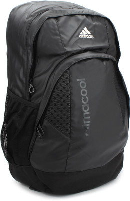 

ADIDAS Clima Backpack(Black), Black and silver