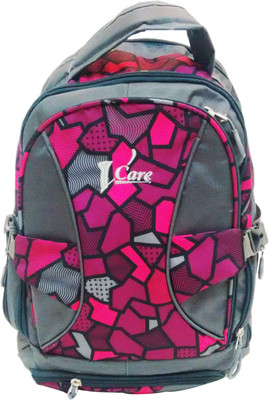 

Vcare VC67 28 L Laptop Backpack(Grey), Grey pink