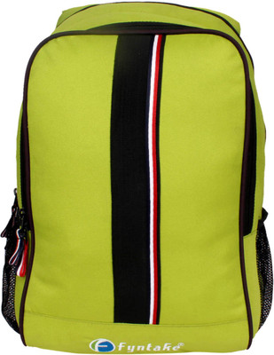 

Fyntake Fyntake backpack C-BAG 25 L Backpack(Green), Parrot green with black patti