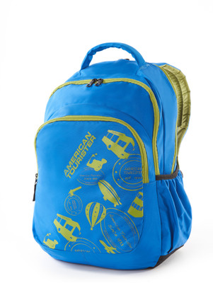 

American Tourister Backpack(Brown), Blue