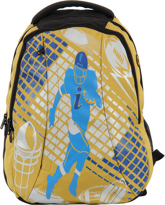 

IBAG 1159 Backpack(Black, Yellow)