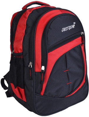 

JustGear Backpack-Black and Red 25 L Backpack(Black, Red)