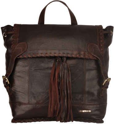 

Justanned Leather Women's 5 L Backpack(Brown)