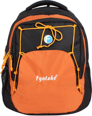 

Fyntake Fyntake ERAM1161 backpack K-BAG 30 L Backpack(Black), Black & orange