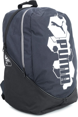 

Puma Pioneer Backpack(Blue, Black), Navy and white